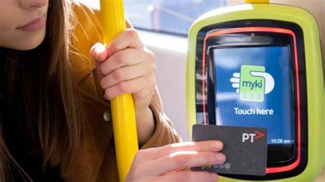 getting around Melbourne myki card